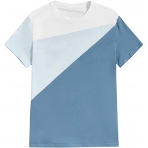  Men's Color Block R...
